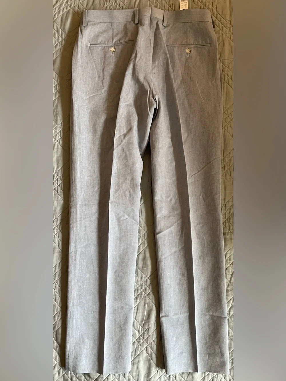 J. CREW Ludlow Slim-fit suit pant in Baird McNutt Irish cotton-linen Size 31